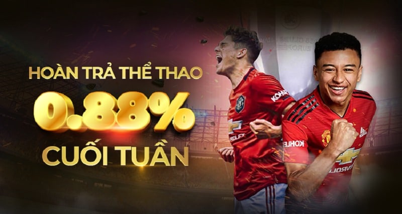 Khuyến mãi hoàn trả tại SABA VN88